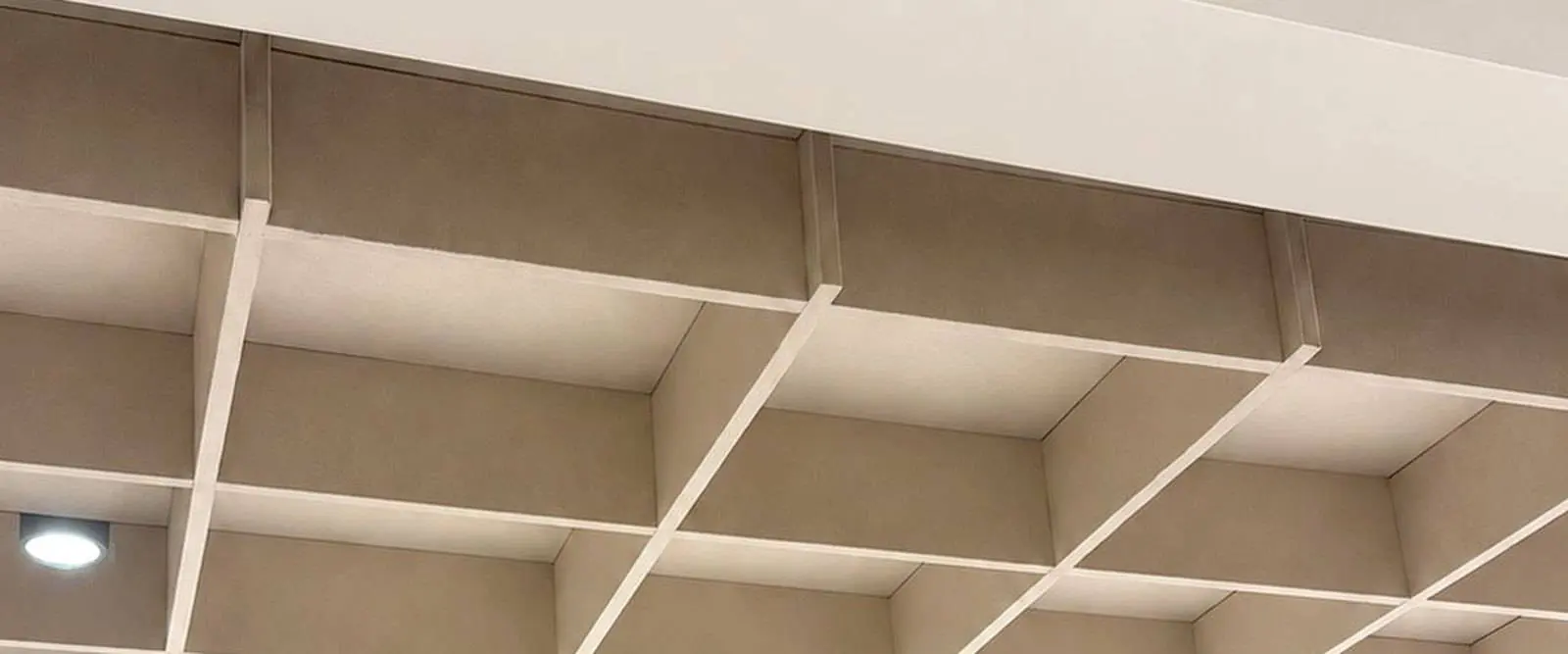תקרת גריד אקוסטית תלת-ממדית ACOUGRID