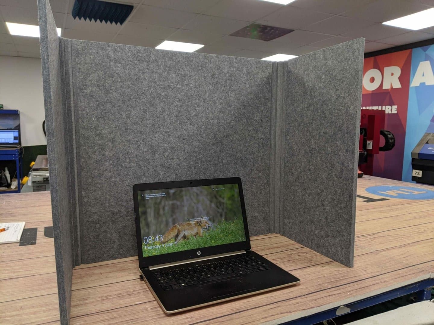 מחיצה אקוסטית DESKTECH - 5